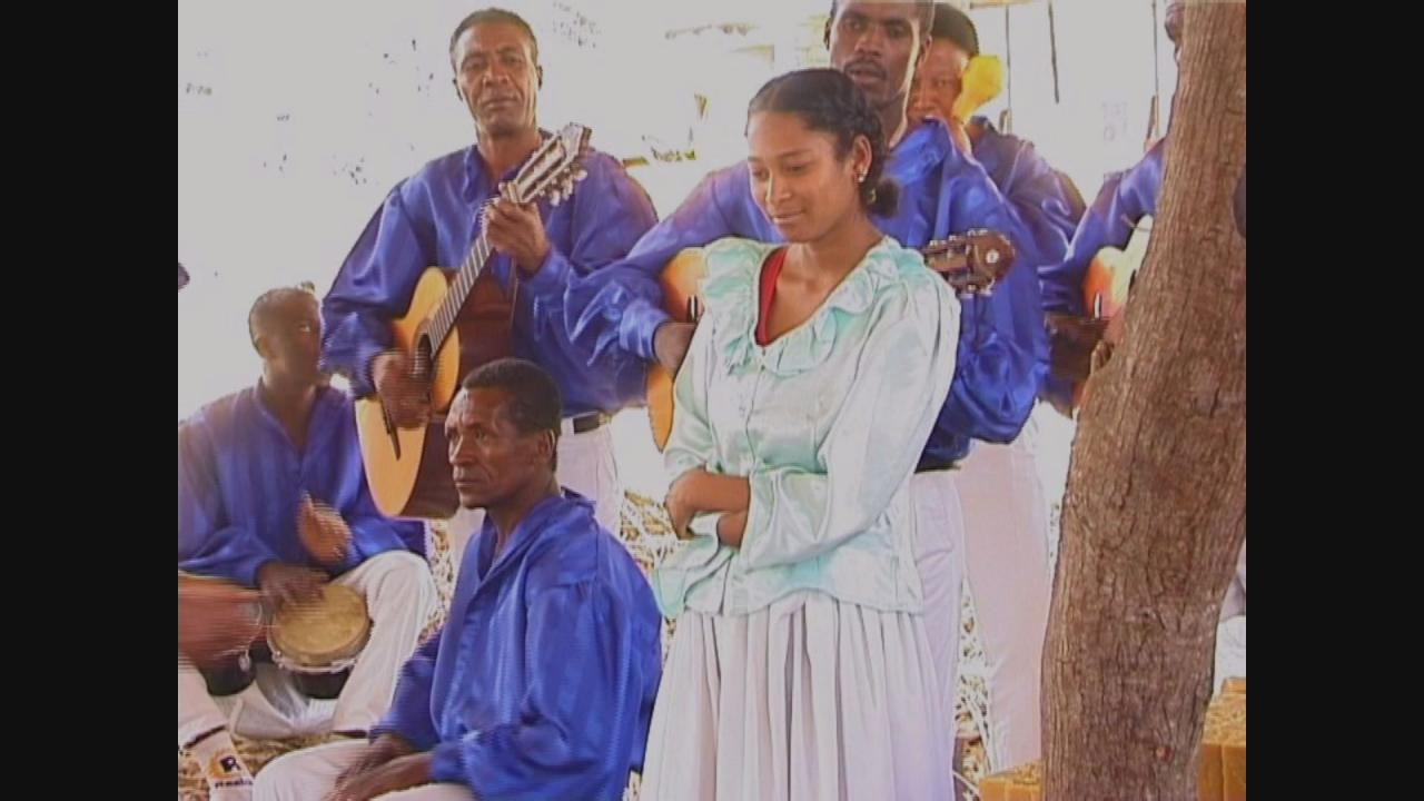 Groupe musical anciens esclaves africains