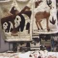 Le marché d'Otavalo tapis de laine